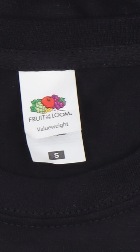 Fruit of the Loom Men's Black Christmas Homer Simpson Beer T-Shirt Size S