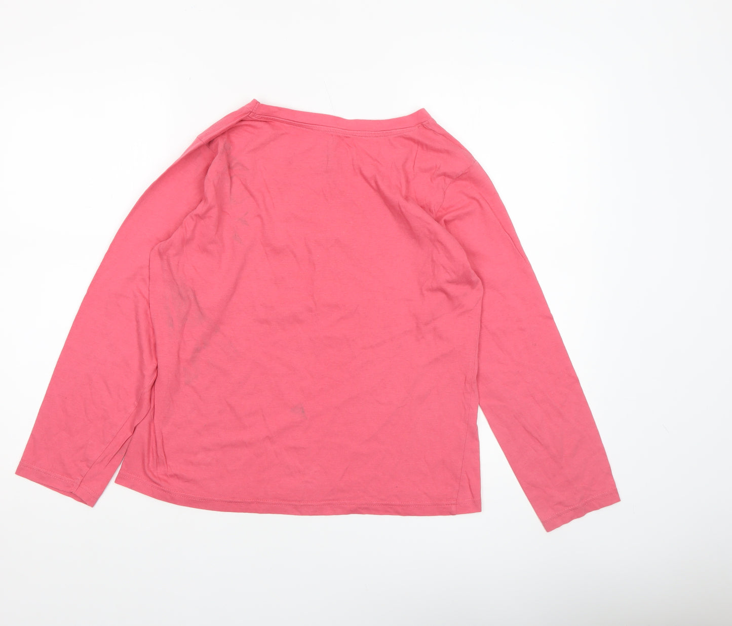 Disney Women’s Pink Winnie the Pooh Long Sleeve T-Shirt Pyjama Top Size 10-12