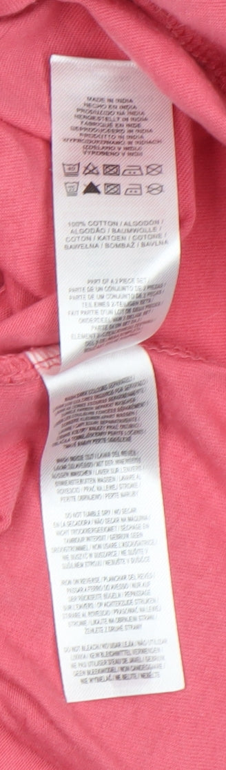 Disney Women’s Pink Winnie the Pooh Long Sleeve T-Shirt Pyjama Top Size 10-12