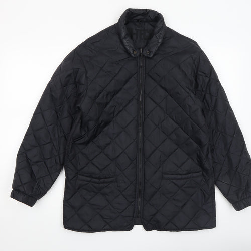 Hi-Tech Cloud Nine Men's Black Quilted Polyester Jacket S