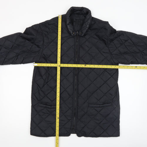 Hi-Tech Cloud Nine Men's Black Quilted Polyester Jacket S