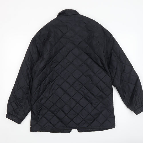 Hi-Tech Cloud Nine Men's Black Quilted Polyester Jacket S