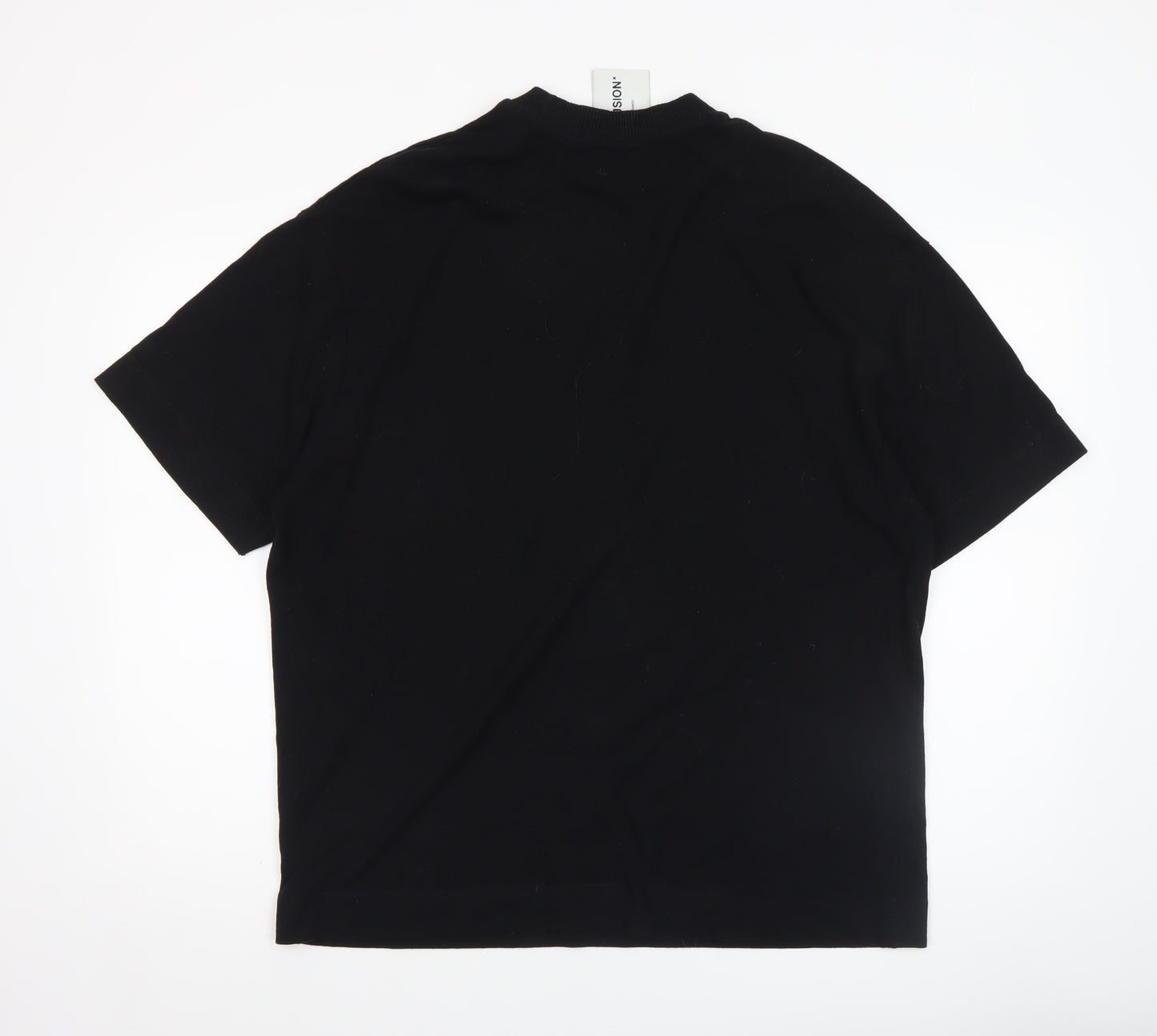 Collusion Men's Black XS Graphic Surf Skeleton T-Shirt