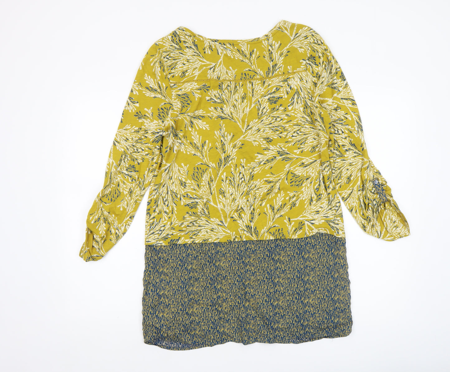 White Stuff Women's Multicoloured Floral Tunic Blouse Size 12