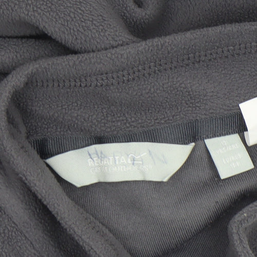 Regatta Boys Grey Fleece 1/4 Zip Sweatshirt 13 Years Outdoor Pullover
