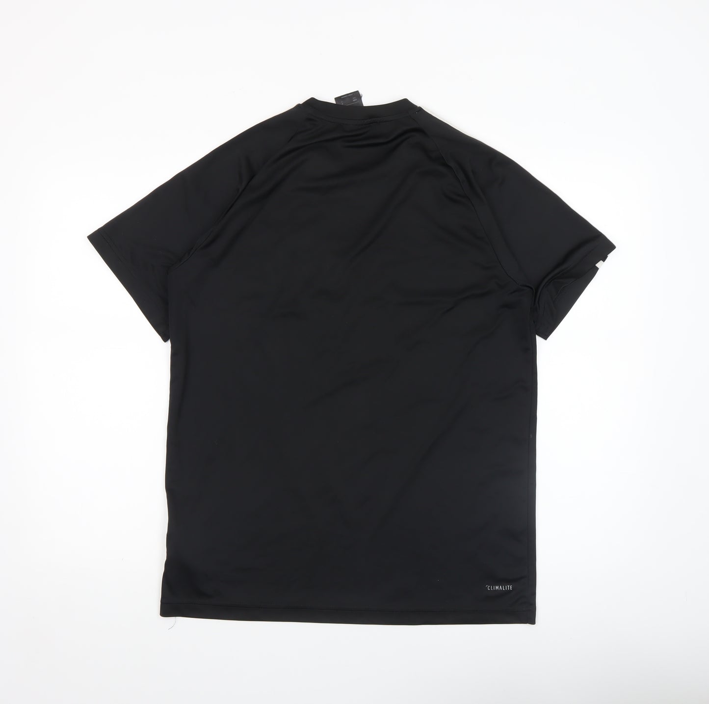 Adidas Men's Black Climalite Short Sleeve Performance T-Shirt M
