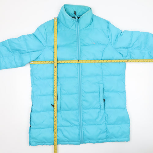 Snowdonia Womens Blue Puffer Jacket Size 18 Winter Coat
