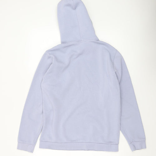 ONLY & SONS Men's Blue Pullover Hoodie Size S Fleece Cotton Blend