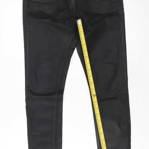 Next Women’s Black Skinny Jegging Jeans Size 8R Stretch Denim
