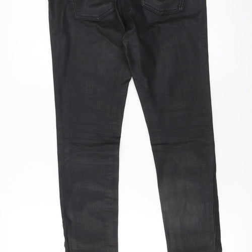 Next Women’s Black Skinny Jegging Jeans Size 8R Stretch Denim