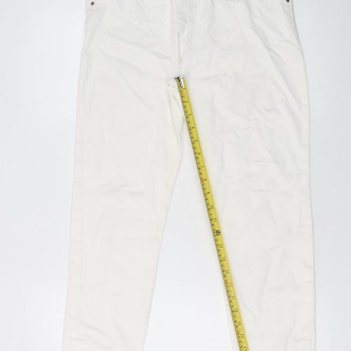 FREE/QUENT Women’s White Jegging Style Slim Fit Trousers Size S