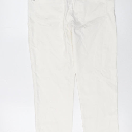 FREE/QUENT Women’s White Jegging Style Slim Fit Trousers Size S