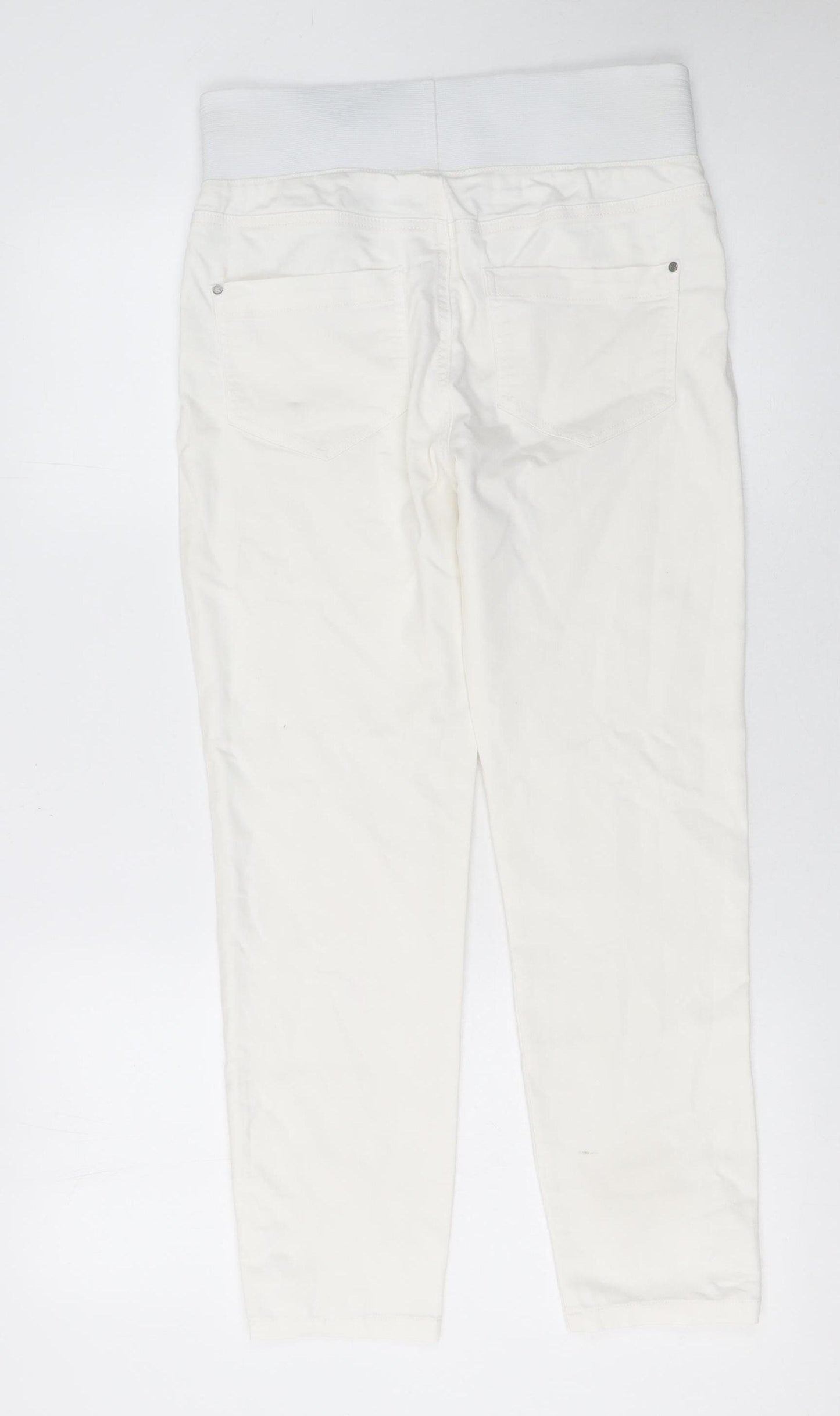 FREE/QUENT Women’s White Jegging Style Slim Fit Trousers Size S