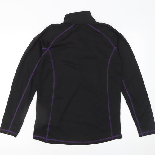 Regatta Women’s Black 1/4 Zip Xert Performance Sweatshirt UK 10