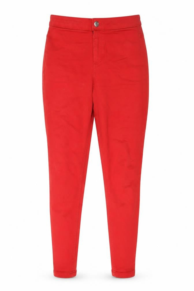 Marks and Spencer Women Red Size 10 Super Skinny Stretch Jeans