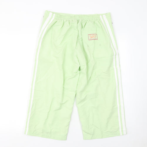 BackSwing Womens Green Size 14 Cargo Wide-Leg Sports Trousers