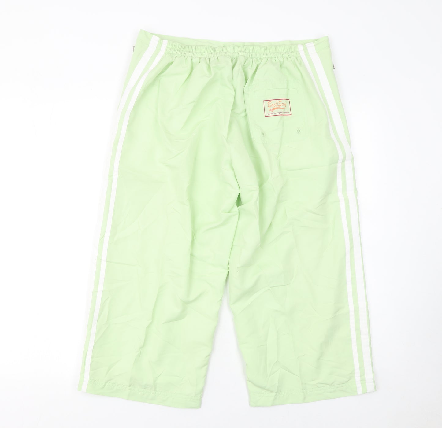 BackSwing Womens Green Size 14 Cargo Wide-Leg Sports Trousers