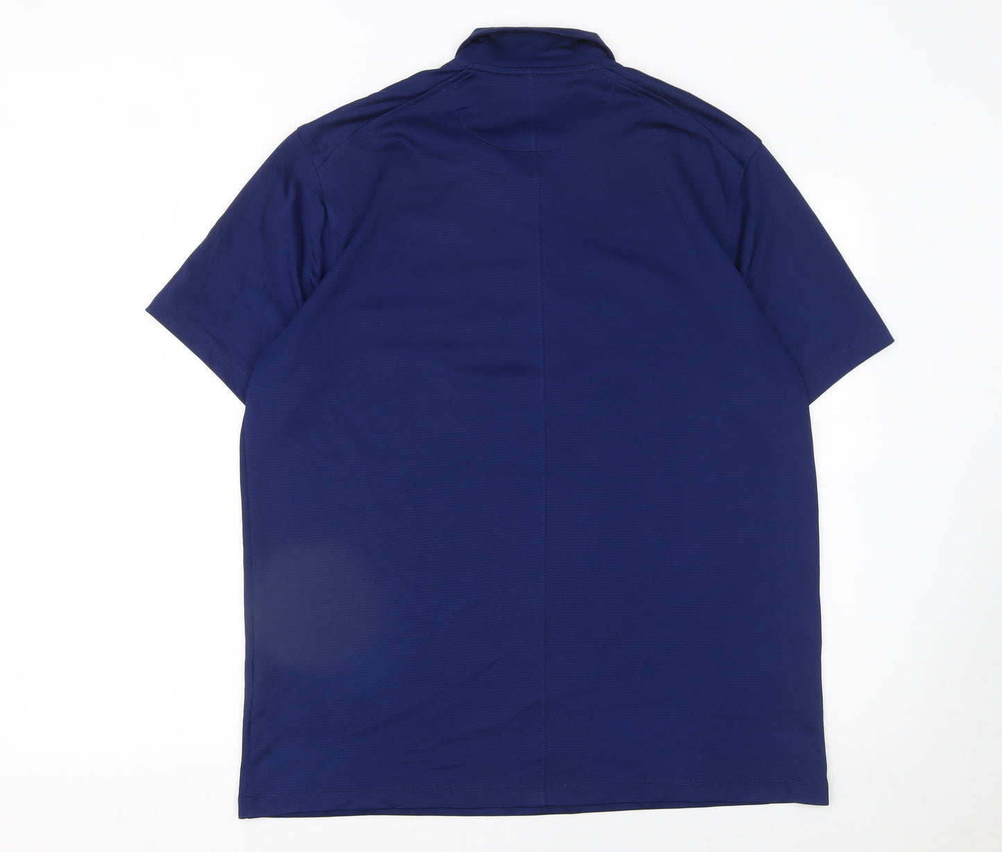 Nike Men's Blue Dri-Fit Polo Shirt Size L Regular Fit