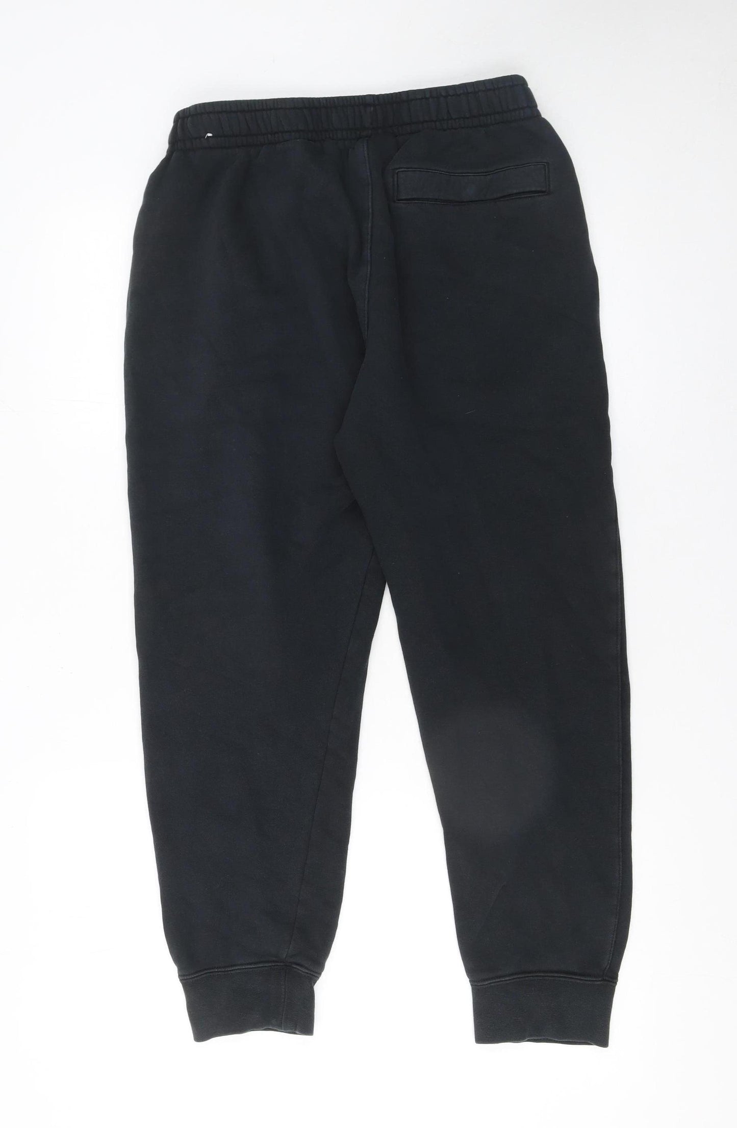 Nike Men's Black Jogger Sweatpants M Regular Fit Fleece Trousers