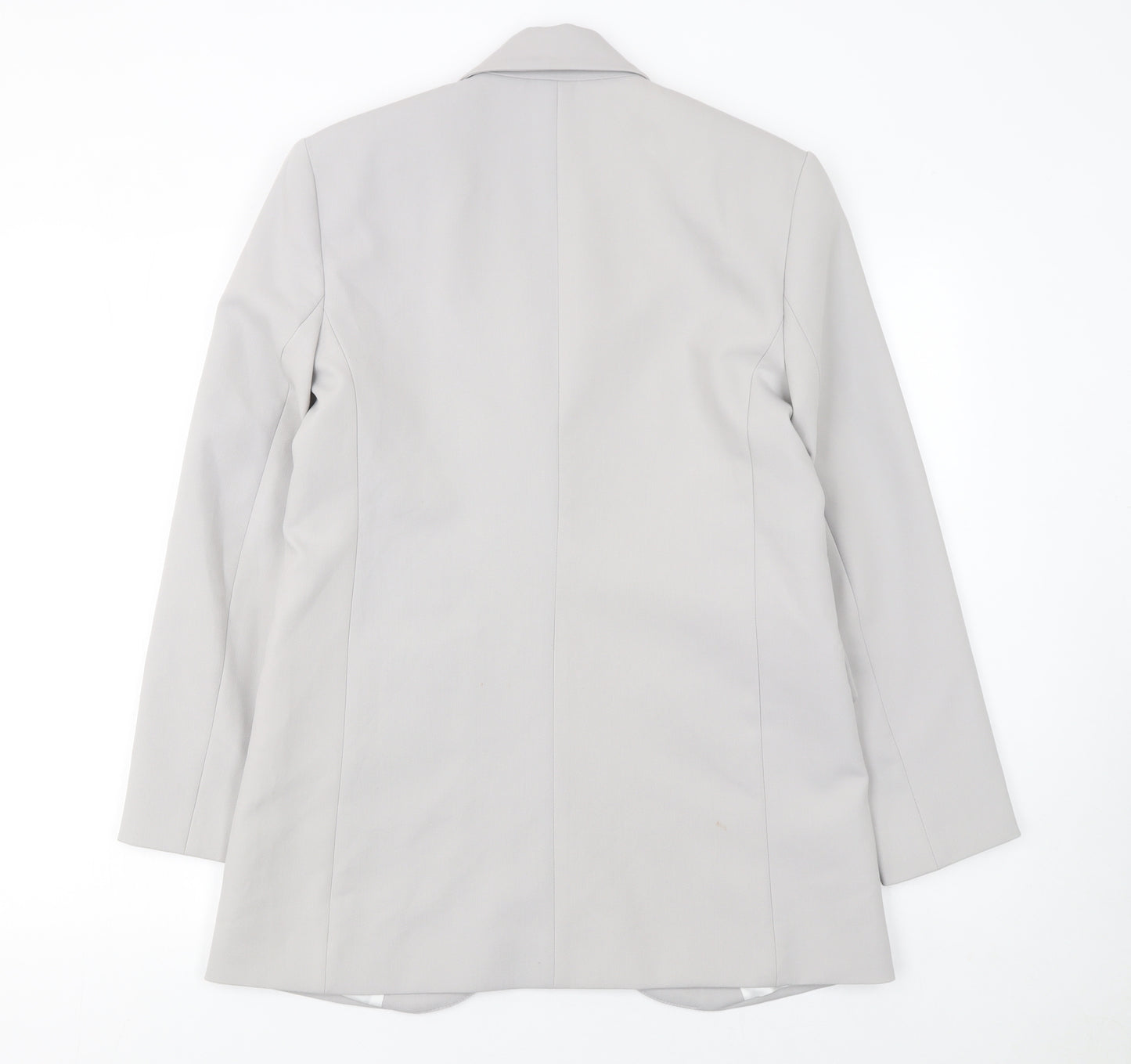 Zara Women’s Grey XS Single-Breasted Blazer Jacket