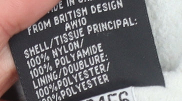 Superdry Women Blue Hooded Windbreaker Jacket Size S