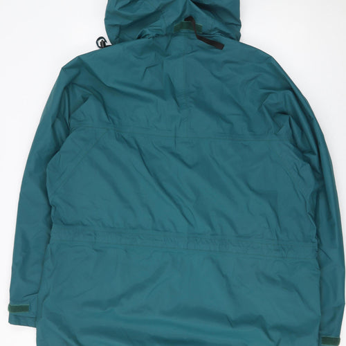 TOG 24 Men’s Green Waterproof Hooded Parka Jacket Size L