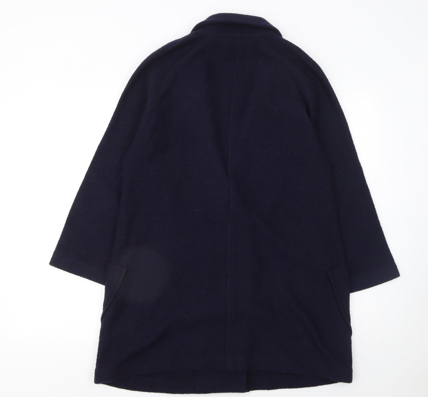 Kew 159 Women's Blue Wool Blend Double-Breasted Blazer UK 14