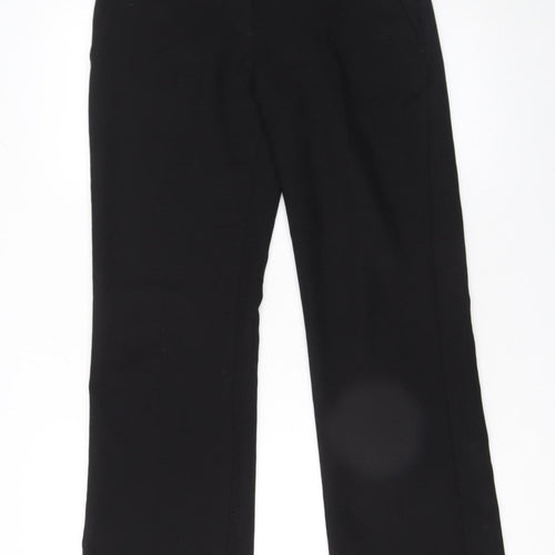 Jigsaw Women’s Black Size 8 Straight Leg Dress Trousers