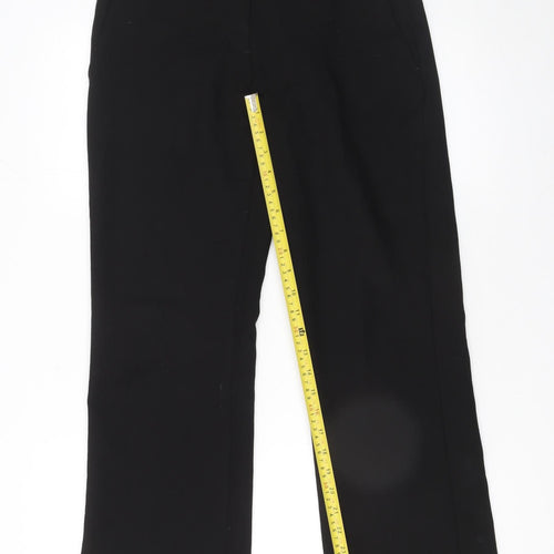 Jigsaw Women’s Black Size 8 Straight Leg Dress Trousers