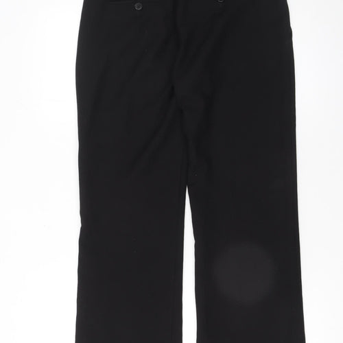Jigsaw Women’s Black Size 8 Straight Leg Dress Trousers