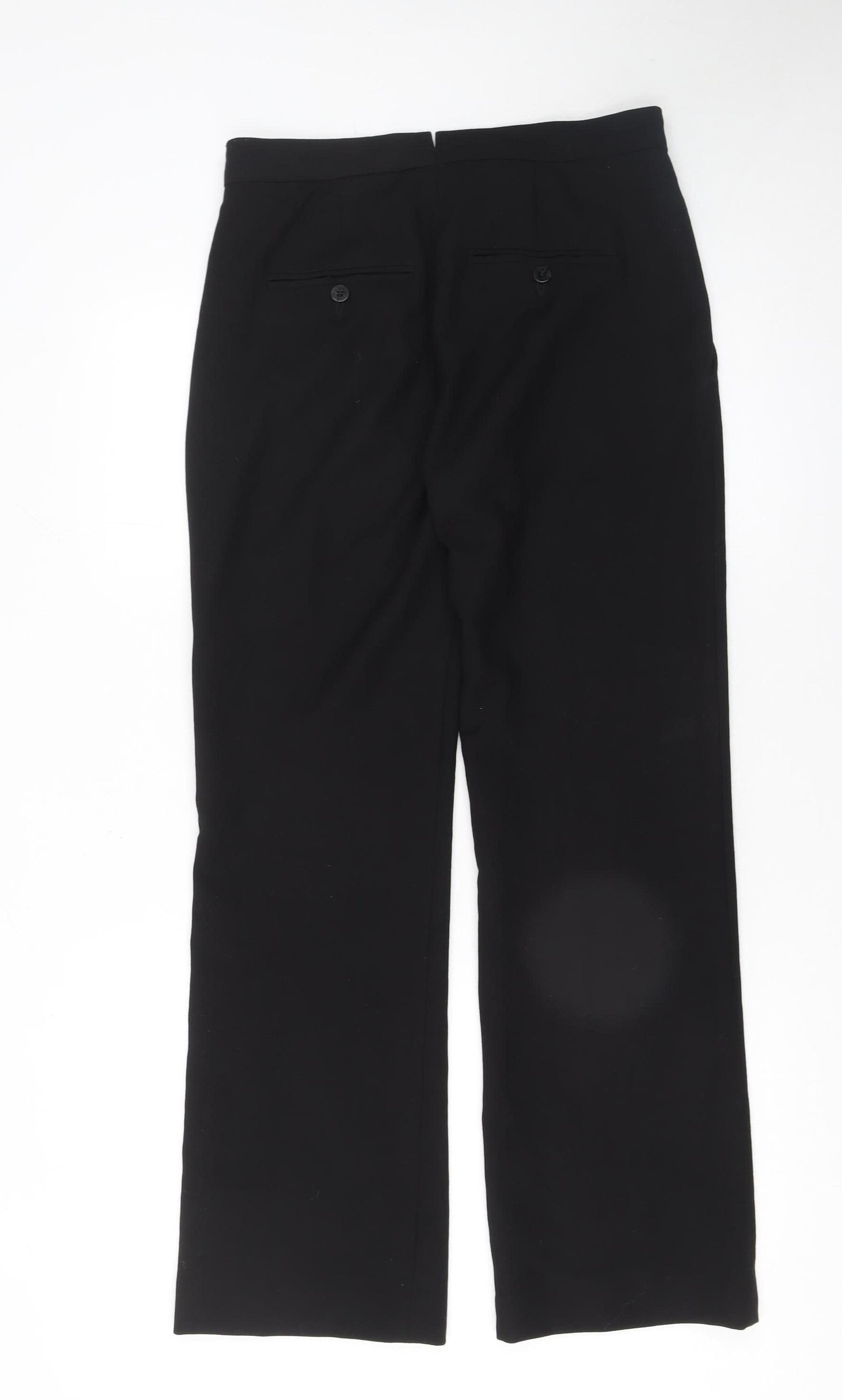 Jigsaw Women’s Black Size 8 Straight Leg Dress Trousers