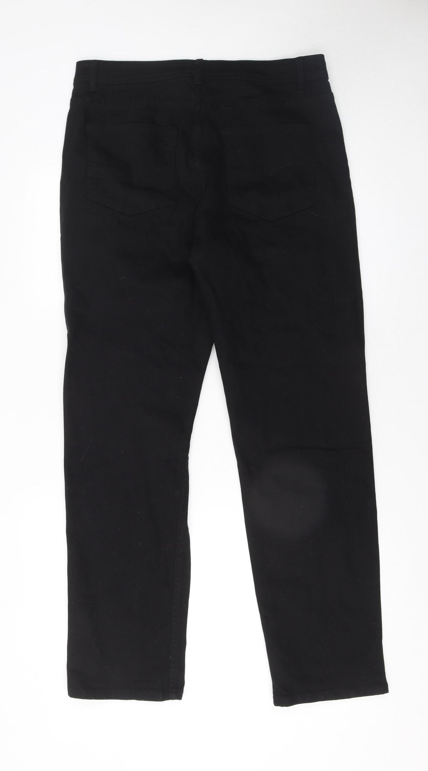 Denim Co Men’s Black Straight Fit Stretch Jeans W32 L30