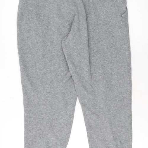 Nike Boys Grey XL Jogger Sweatpants 156-166cm Elastic Waist Pockets
