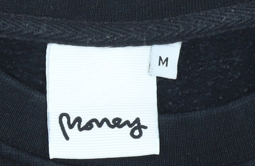 Money Men’s Multicoloured M Pullover Sweatshirt Crew Neck Logo