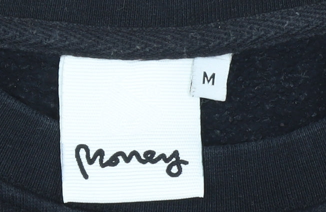 Money Men’s Multicoloured M Pullover Sweatshirt Crew Neck Logo