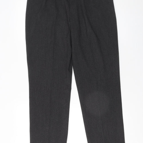 Robell Women's Grey Stretch Straight Leg Trousers Size 20