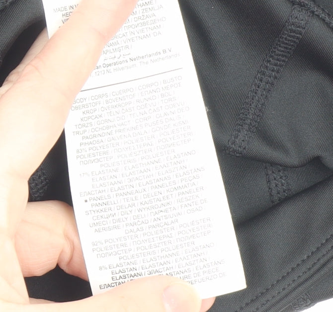 Nike Womens Black XL Dri-FIT Compression Biker Shorts