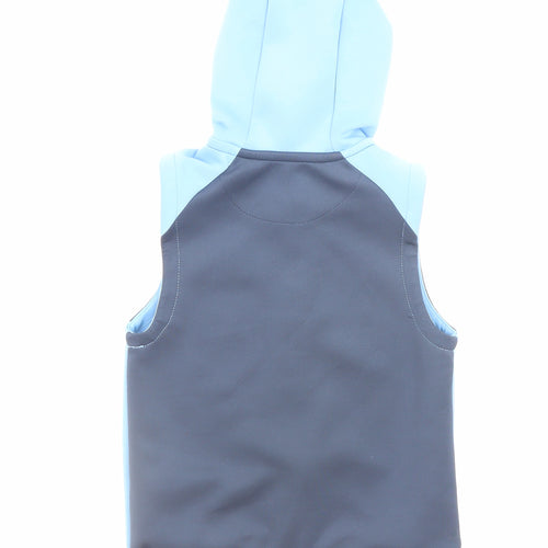 McKenzie Boys Blue Hooded Sleeveless Softshell Jacket 18-24 Months