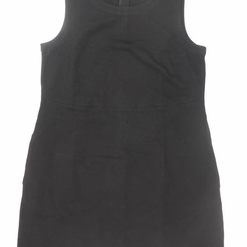 FatFace Women’s Black Sleeveless Shift Dress Size 14