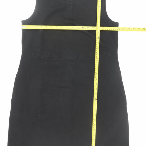 FatFace Women’s Black Sleeveless Shift Dress Size 14