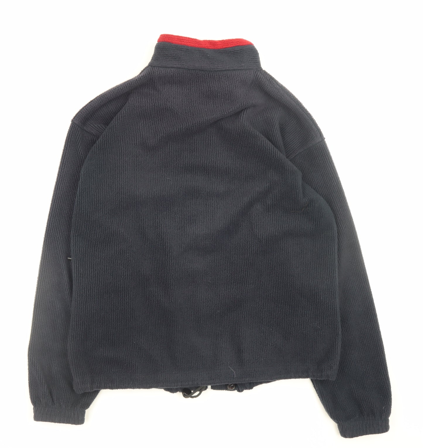 Antartex Men’s Black Fleece Full Zip Jacket Size S Winter Warm Outdoor