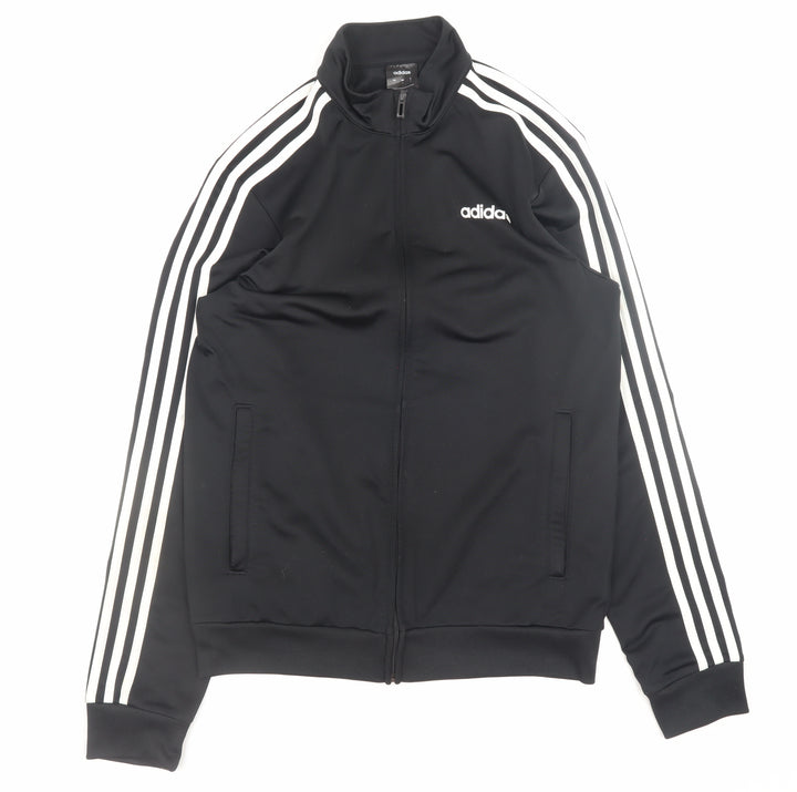 Adidas Mens Black Small Full Zip Basic Jacket Sportswear