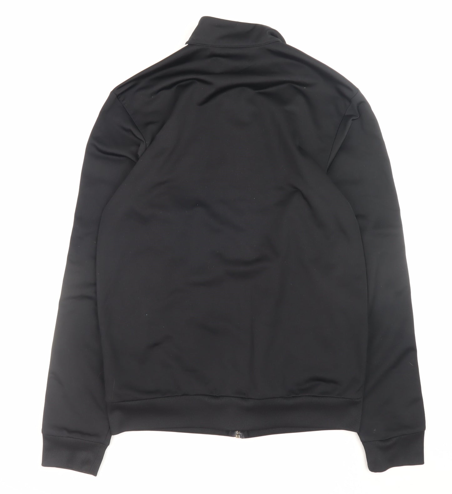 Adidas Mens Black Small Full Zip Basic Jacket Sportswear