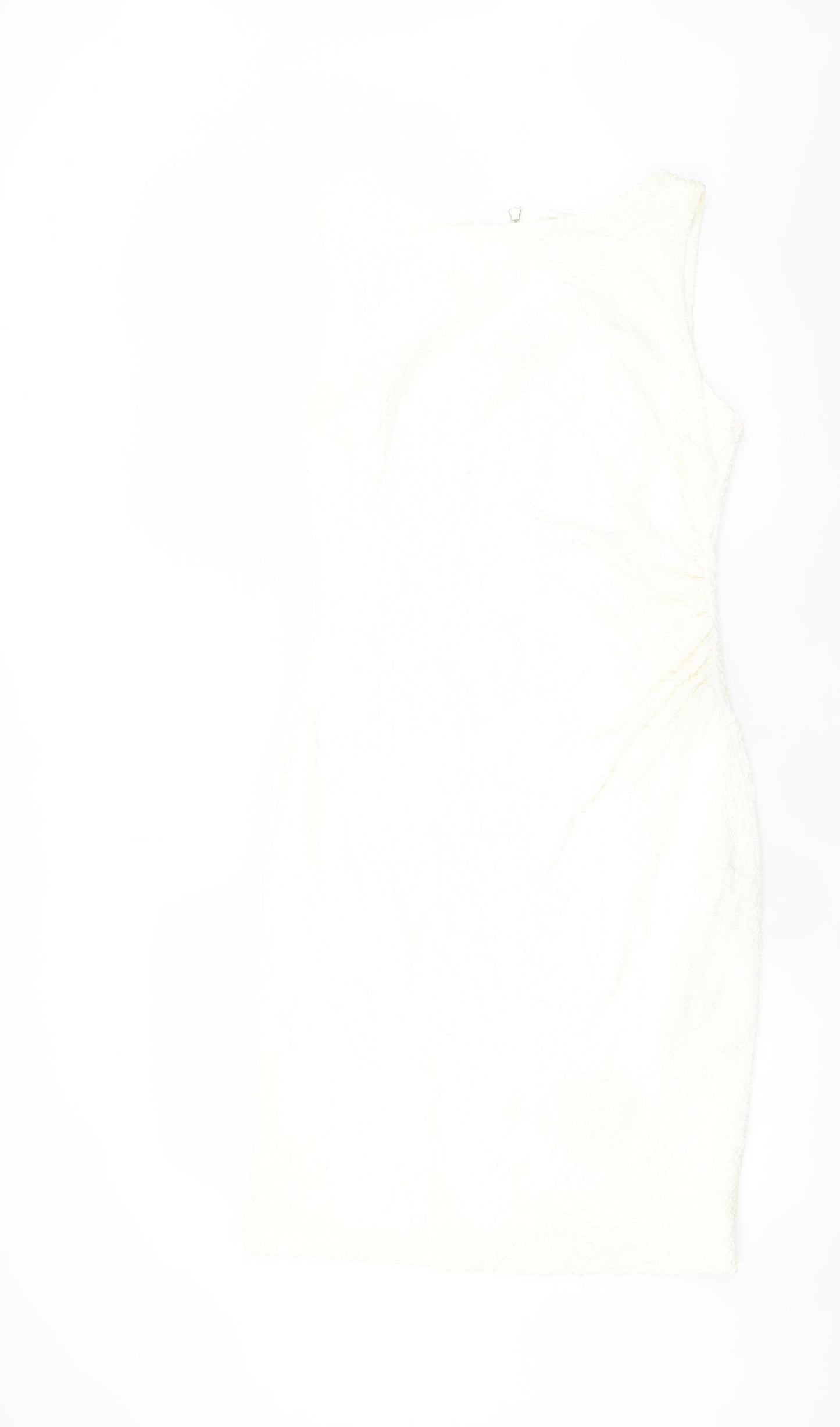Joseph Ribkoff Women's Ivory Sleeveless Sheath Dress Size 14