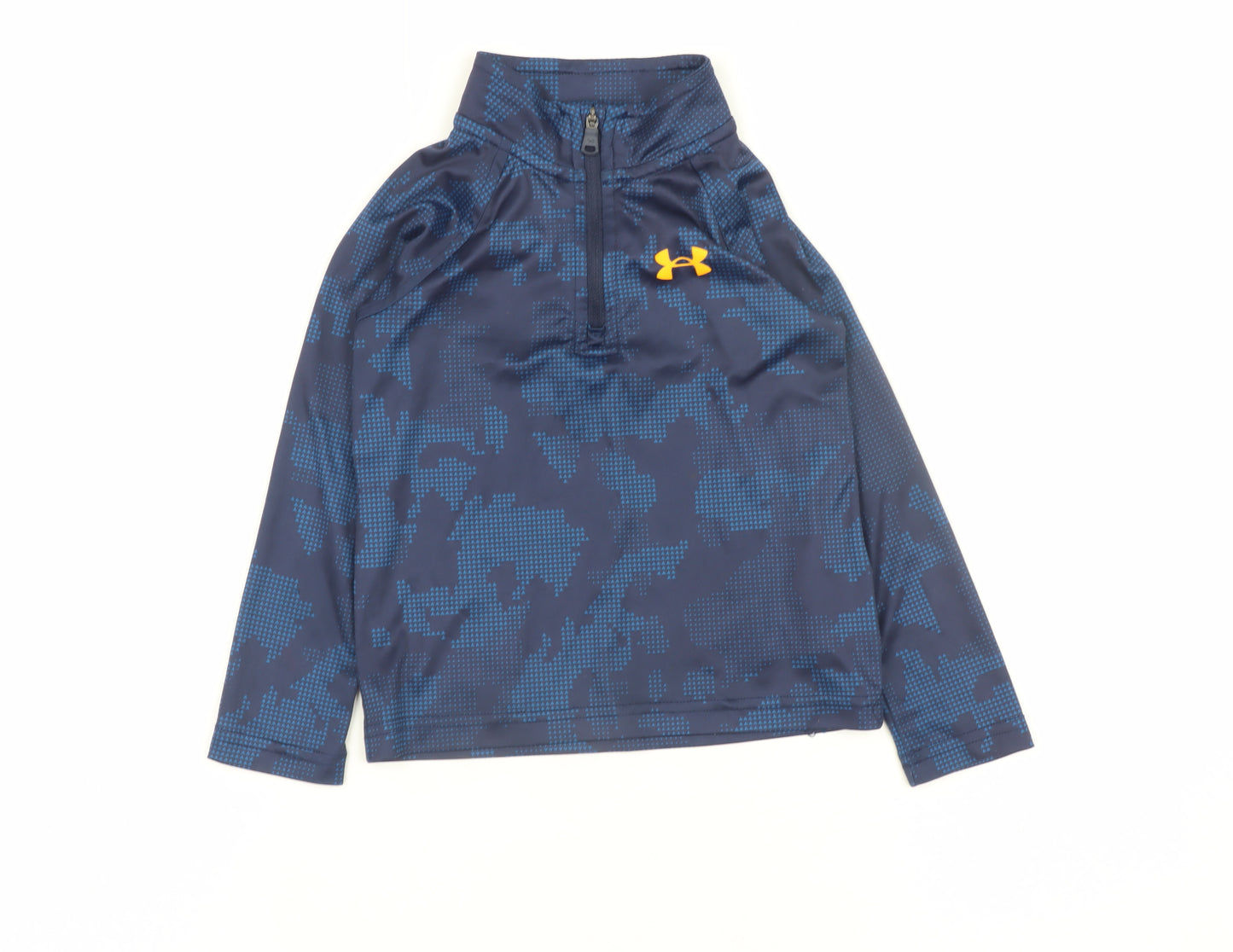 Under Armour Blue Camouflage 1/4 Zip Jacket 18-24 Months Unisex Baby