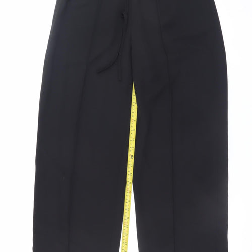 Primark Women’s Black Relaxed Fit Drawstring Trousers Size S