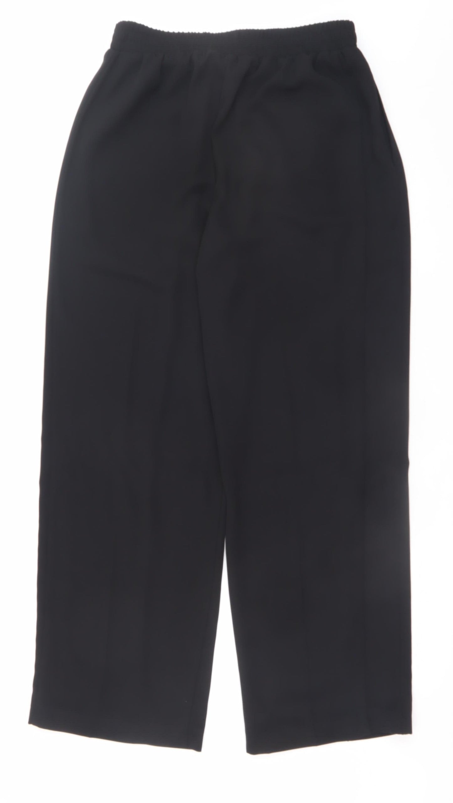 Primark Women’s Black Relaxed Fit Drawstring Trousers Size S