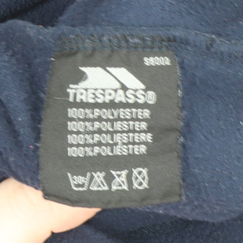 Trespass Men's Blue Fleece Pullover Sweatshirt XL High Neck