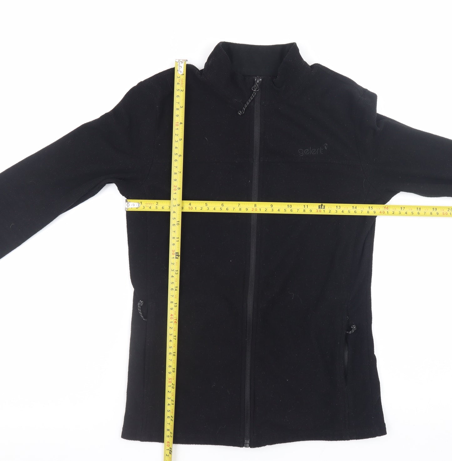 Gelert Women’s Black XS Fleece Full Zip Lightweight Jacket