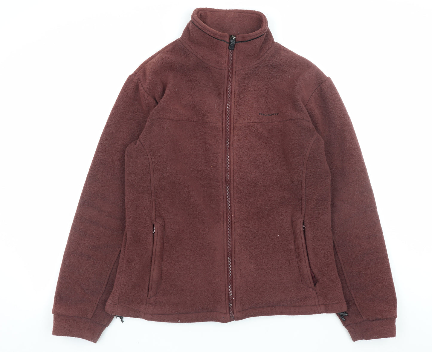 Craghoppers Women's Brown Fleece Full Zip Jacket Size S